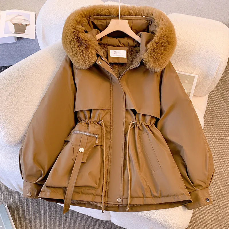 2024 Winter Jacket Women Down Coat Winter Parka Female New Loose Thick Jacket Coats Jacket Warm Tops