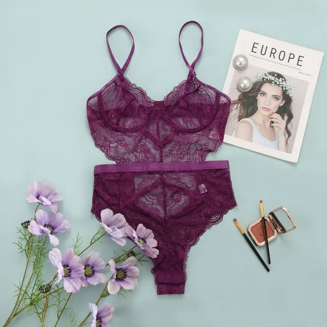 Women's Lace Bodysuit