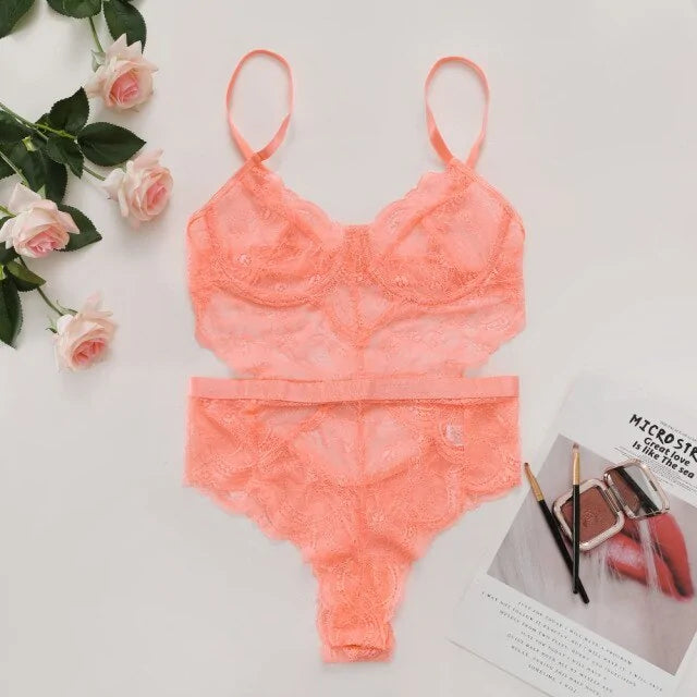 Women's Lace Bodysuit