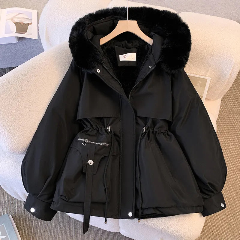 2024 Winter Jacket Women Down Coat Winter Parka Female New Loose Thick Jacket Coats Jacket Warm Tops